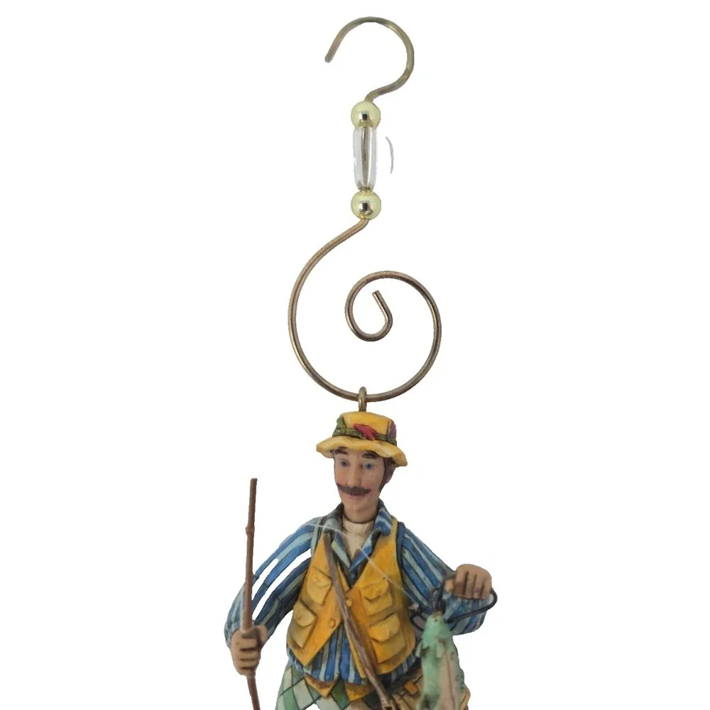 Jim Shore Heartwood Creek Good Day‎ Fly Fisherman Figurine 5